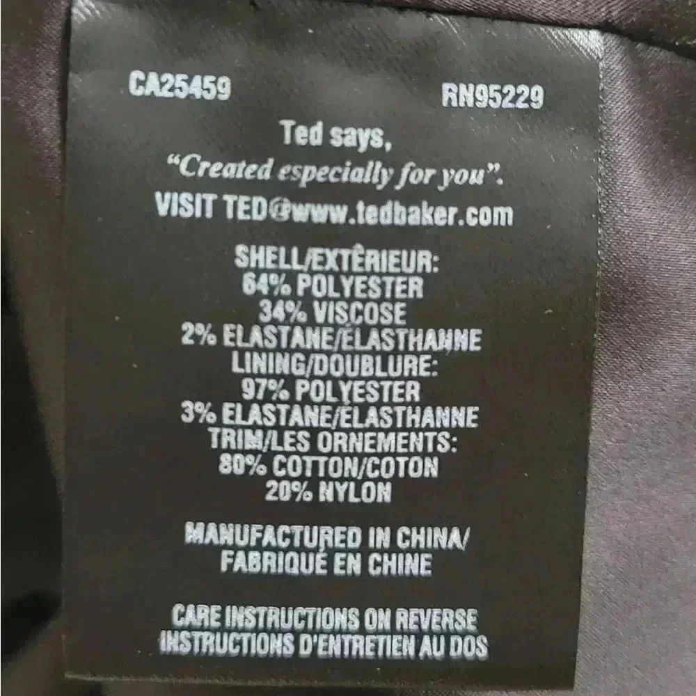 Ted Baker black lace dress - Picture 10 of 16